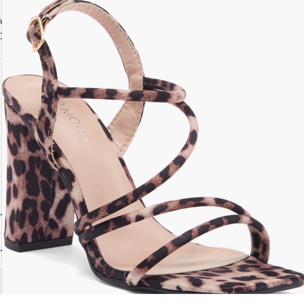 Leopard print heels